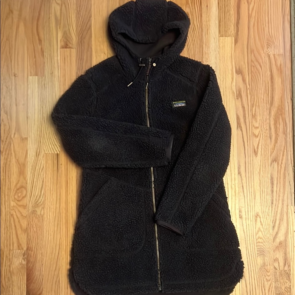 L.L. Bean Women's Dark Brown Fleece Jacket